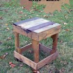 Pallet Side Table