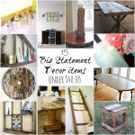 Home decor doesn't have to break your budget! Here are 15 decor items that make a big statement for very little cost (in fact, most were totally free!)