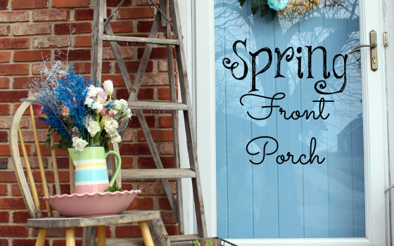 Having trouble knowing where to start when decorating your front porch for spring? here is a great guide on how to put together a garden inspired front porch.