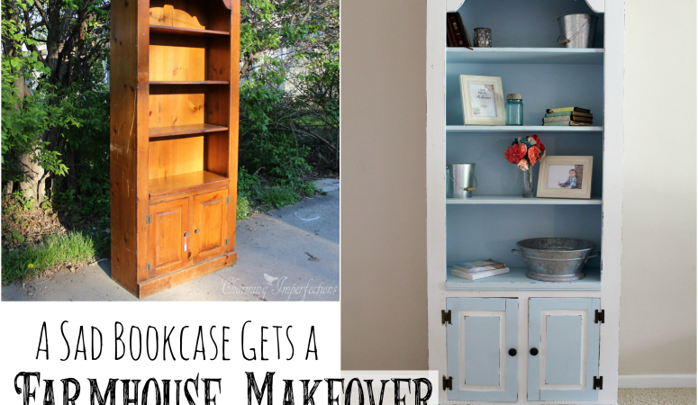 A Sad Bookcase Gets a Farmhouse Makeover