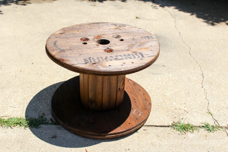 You won’t believe the price of this high end industrial side table!