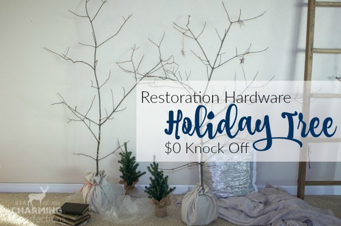 Restoration Hardware Holiday Tree Knock Off