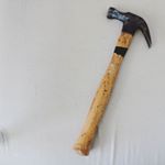 It's not much, but this old hammer has done many great things for me.  #trusty #oldreliable #favoritetool #classictool #oldybutagoody #diy #diyblog #diyersbestfriend #homeimprovement #diyhome #homesweethome #justbecause #hammer #instagood