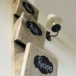 Good morning everyone!!!! It's ti.e for #moveitupmonday with @smalltowngirllife and I'm moving up my dear little chalkboard mail sorter.